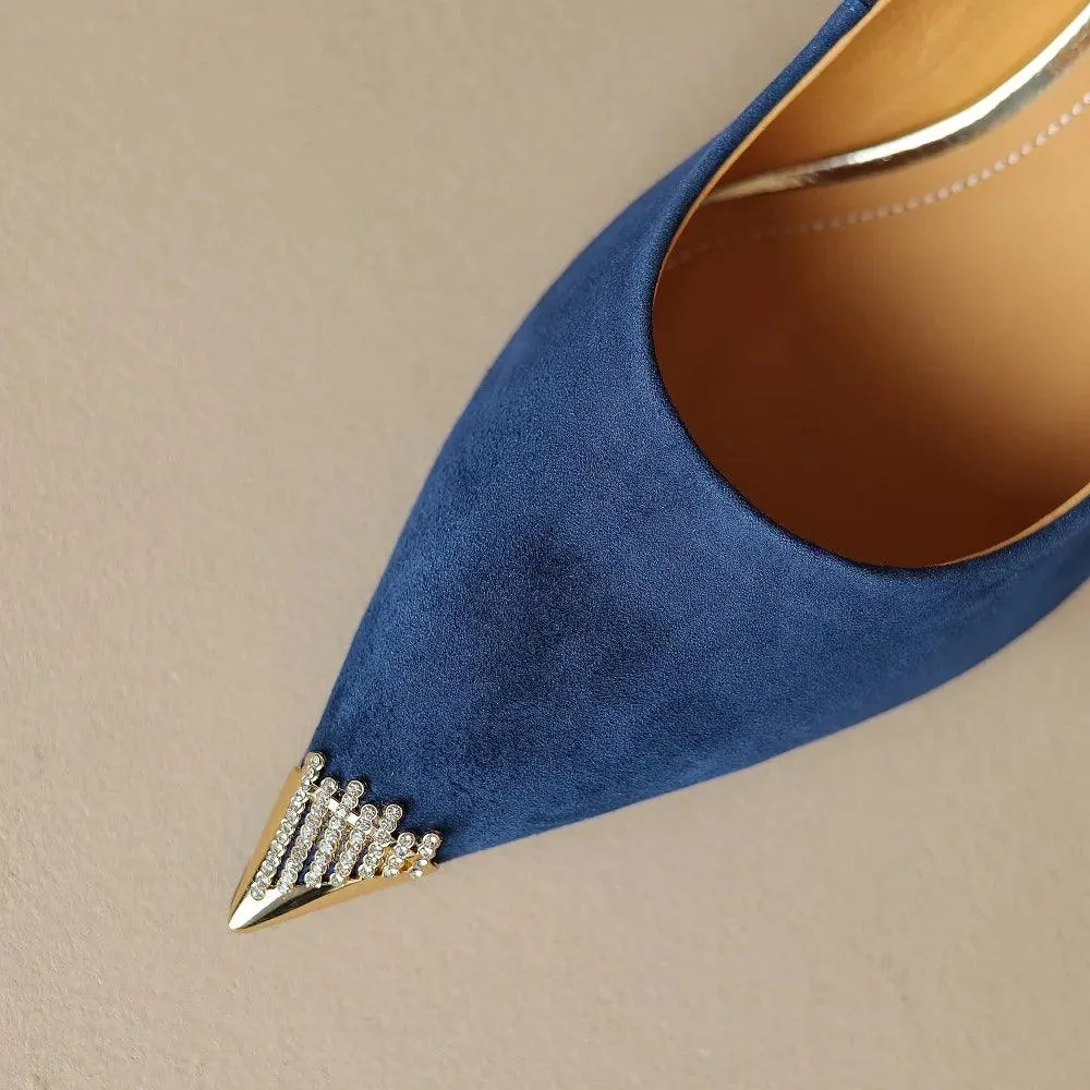 TSS54 Leather Pumps - High Heels - Women's Casual Shoes