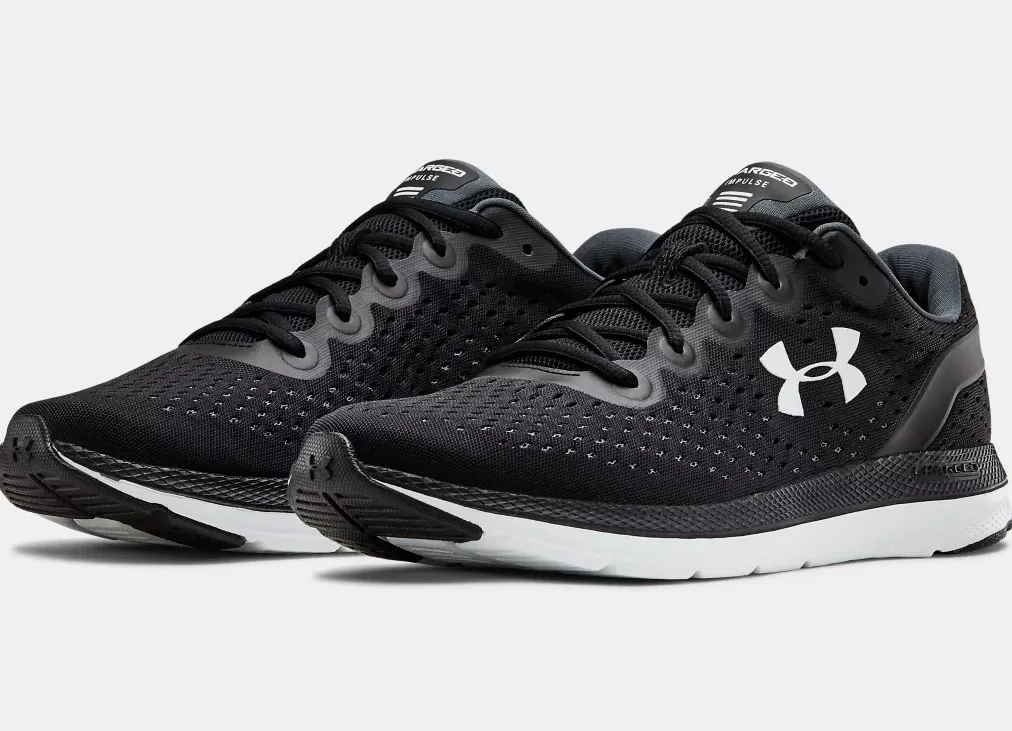 'Under Armour' Men's Charged Impulse - Black / White