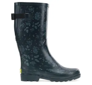 Western Chief Womens Feminine Floral Tall Vari-Fit Rain Boot
