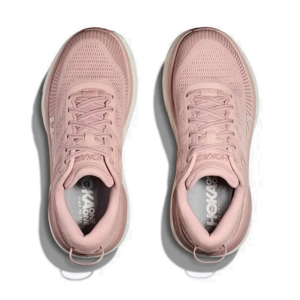 WOMEN'S HOKA BONDI 7 | PEACH WHIP / WHITE