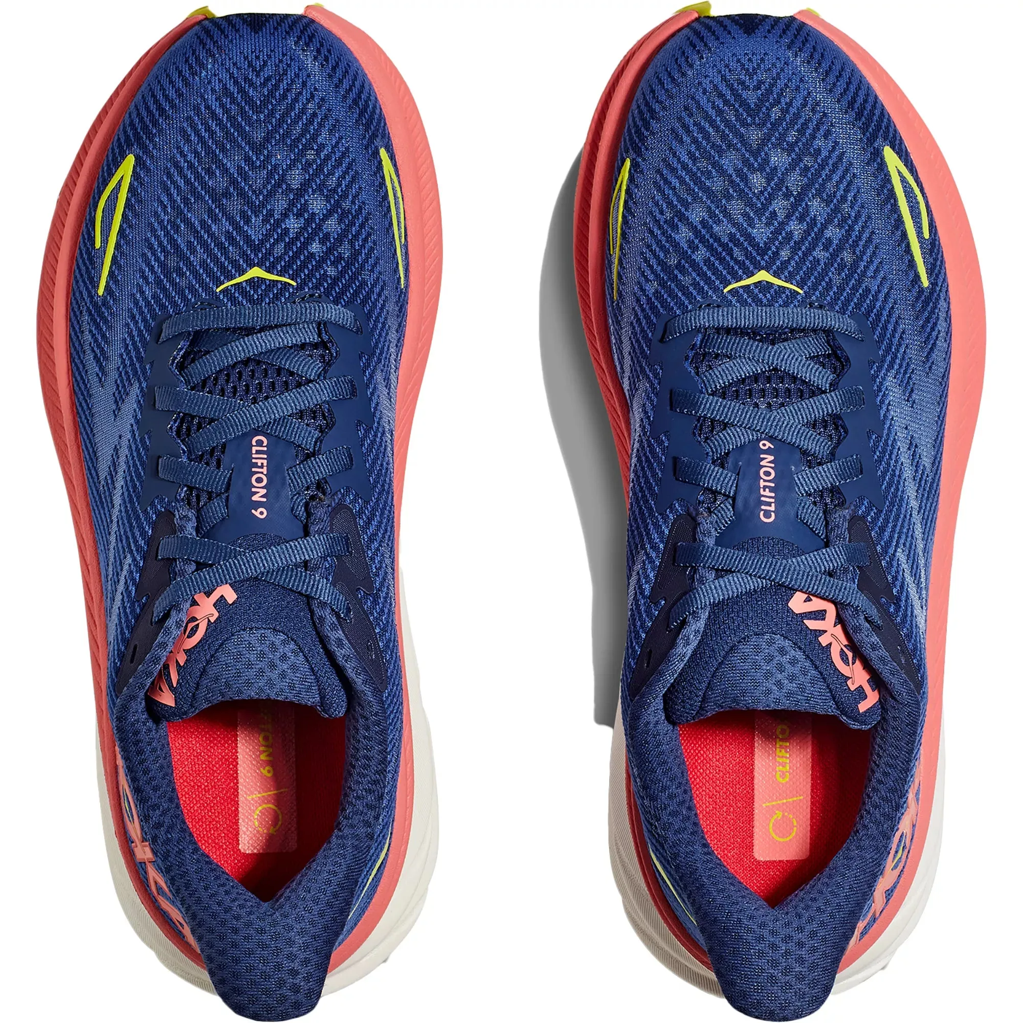 WOMEN'S HOKA CLIFTON 9 | EVENING SKY/CORAL